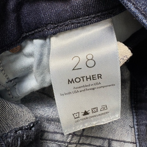 MOTHER Dark Blue Skinny Jeans - Picture 9 of 12